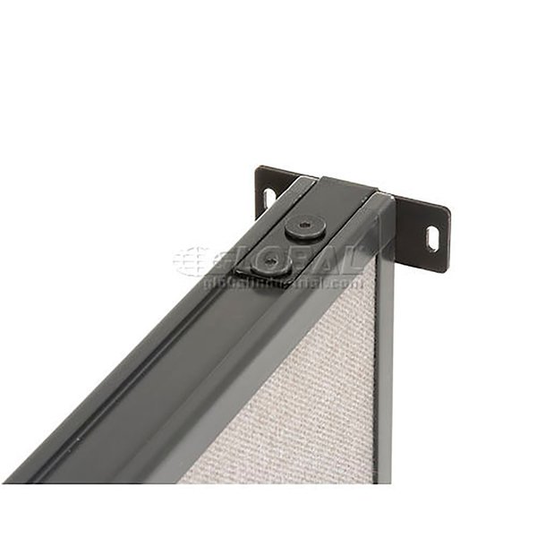 Global Industrial Office Partitions Wall Bracket Kit 238647